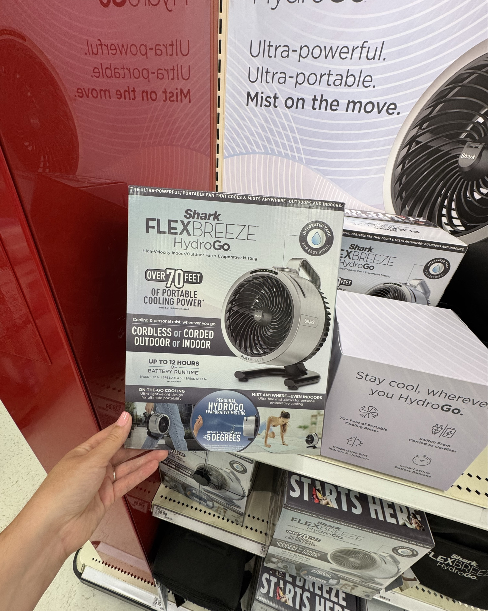 Target Find - Shark FlexBreeze HydroGo Portable Fan with Indoor and Outdoor Mist Long Lasting Battery 5 Speeds Gray (FA052)

On one of my recent shopping trips I saw this neat Portable Fan. If I didn’t have a few different brands (that I will link below) I would have this one on the top of my list or I would have purchased it!

Indoor Outdoor Essentials | Travel Essentials | Sports Mom Essentials | Patio Must Haves | Sports Moms | Spring and Summer Must Haves

#LTKSeasonal #LTKActive #LTKmomlife