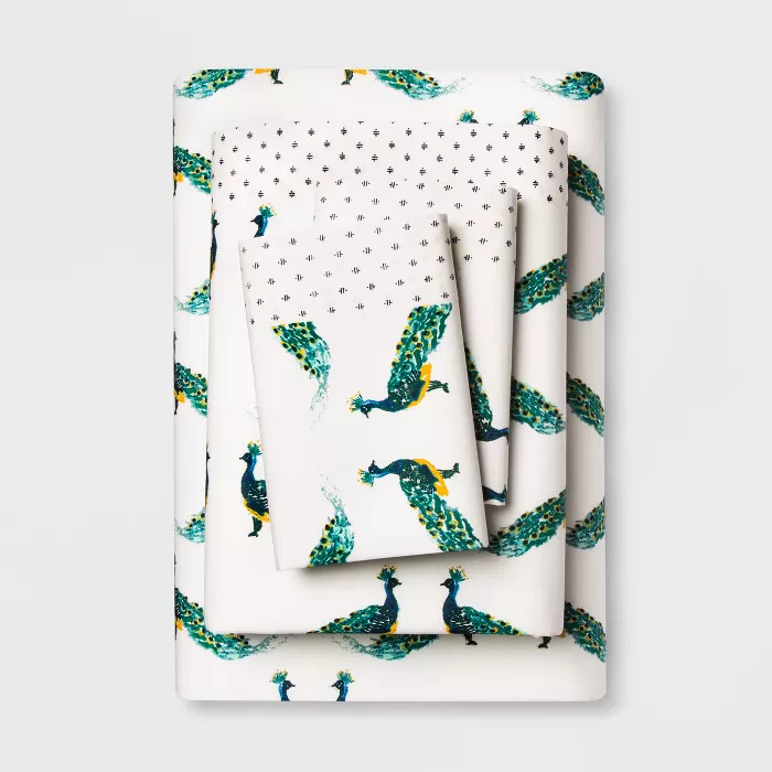 Printed Cotton Percale Sheet Set - Opalhouse™ | Target