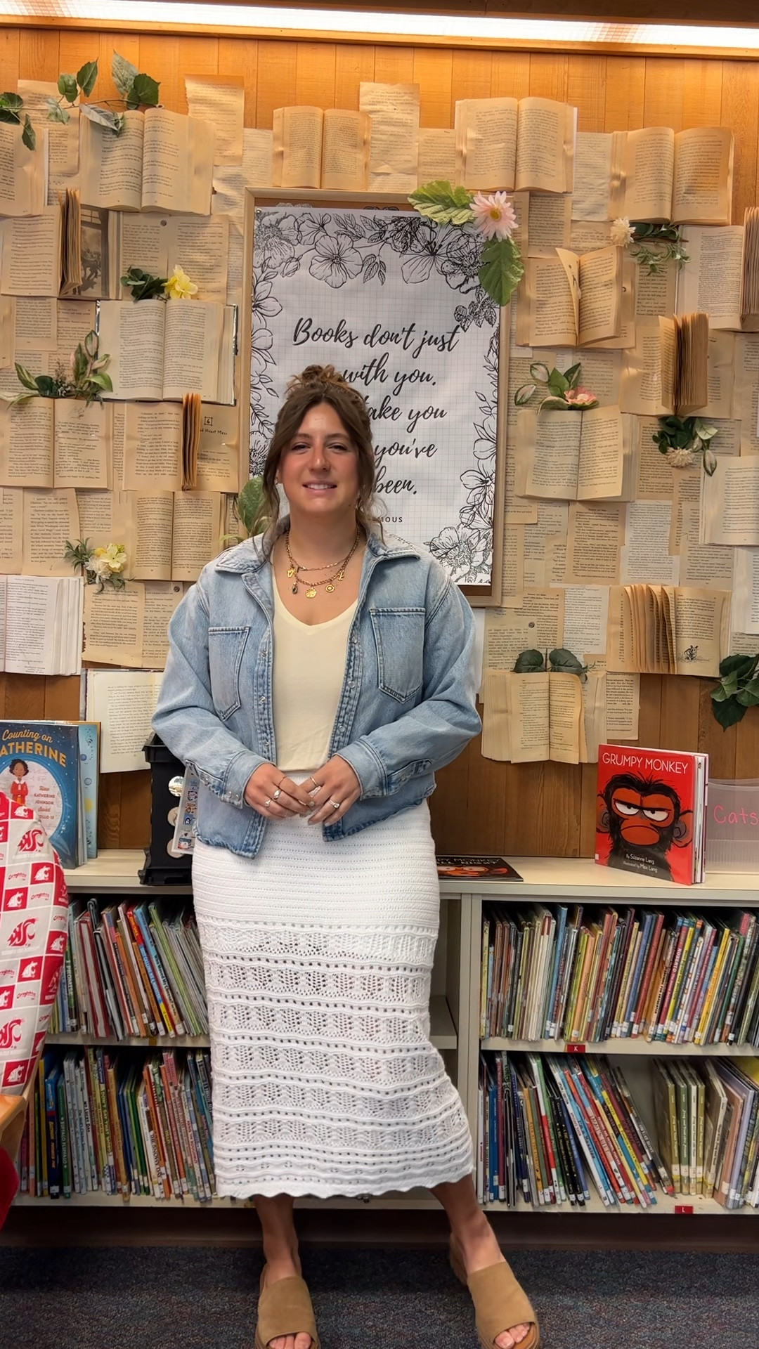 So many compliments on this crochet skirt from hollister today! 