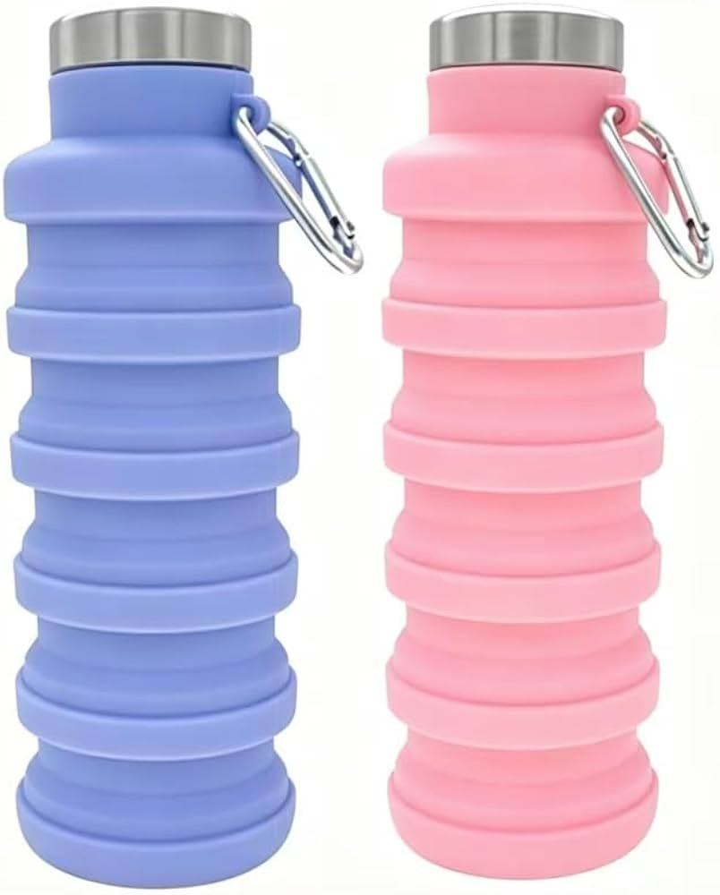 YCT Collapsible Water Bottle 17oz\uff08500ml\uff09\uff0cTravel Portable Sport Water Bottle\uff0cR... | Amazon (US)