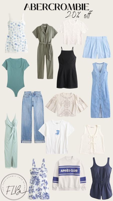 Abercrombie 20% off *almost* everything. No code needed!

Vacation outfit, country concert outfit , summer outfit, dress, wedding guest dress, summer dress, travel outfit, white dresss

#LTKSaleAlert #LTKSeasonal #LTKStyleTip