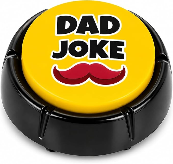 The Original Dad Joke Button | Funny Gift for Fathers, Men, Dad, Grandpa | Unique Present from Da... | Amazon (US)