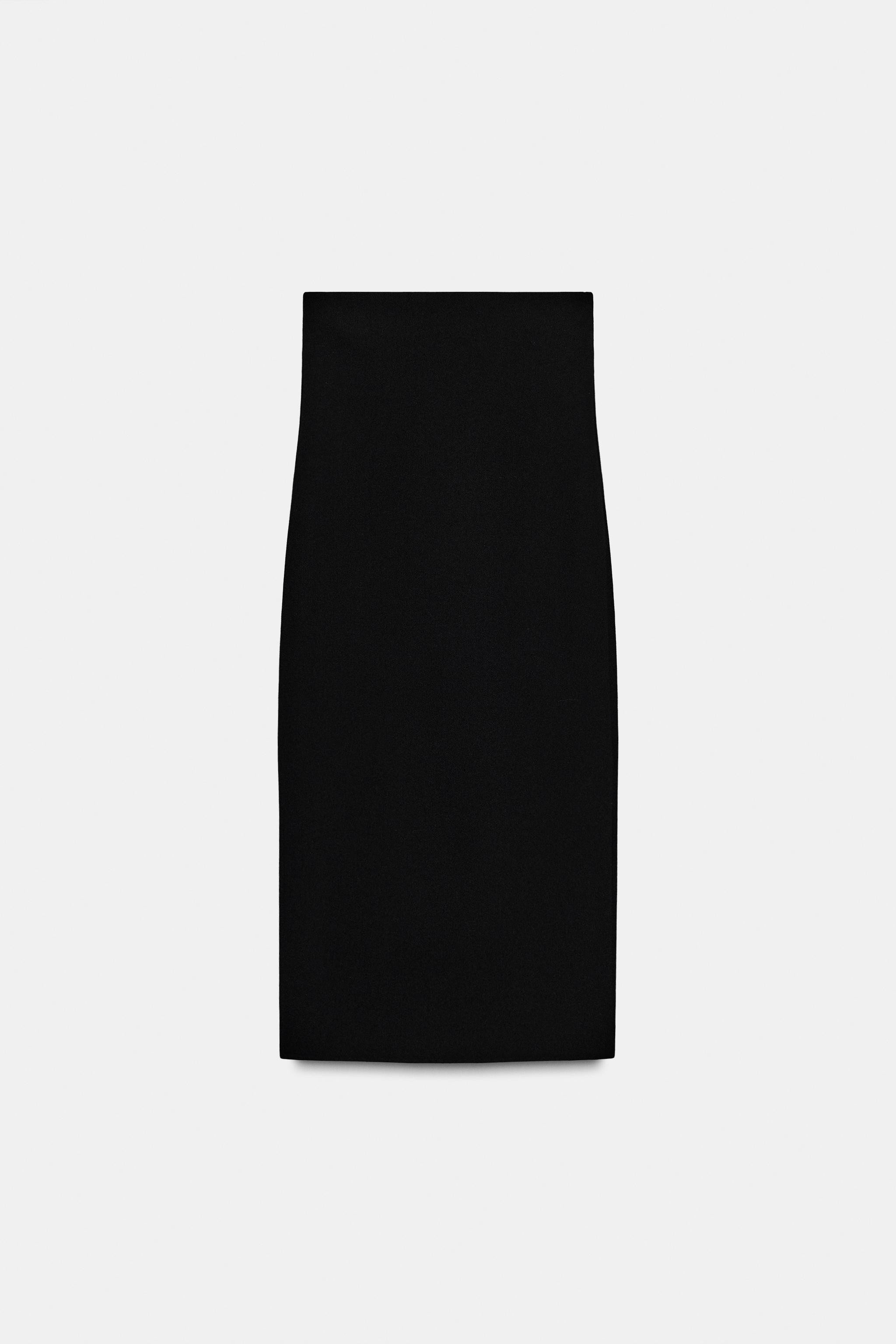 ZW COLLECTION SLIT PENCIL SKIRT | Zara Canada