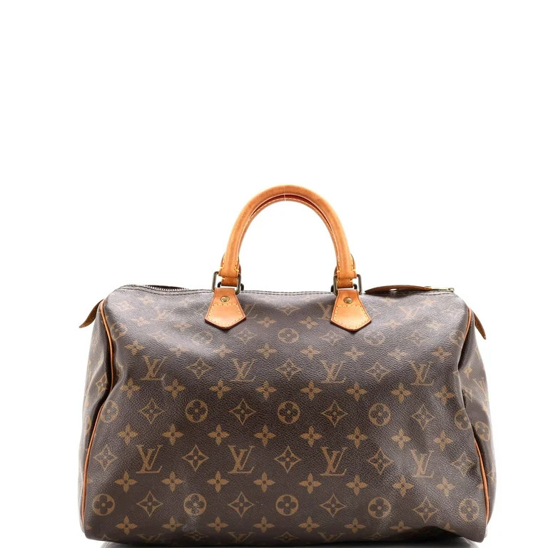 Pre-Owned Speedy Handbag Monogram Canvas 35 By Rebag | Walmart (US)