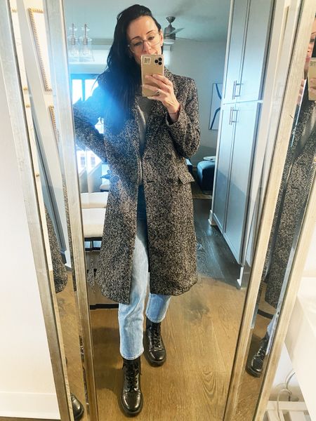 On a mission to up my coat game. This one allows me to layer if needed and elevates my daily jeans + sweater vibe. Sized down to XS and still plenty of room. Gotta love an Abercrombie Sals 😃

#LTKstyletip #LTKsalealert #LTKSeasonal
