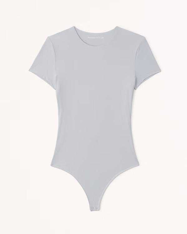 Soft Matte Seamless Tee Bodysuit | Abercrombie & Fitch (US)