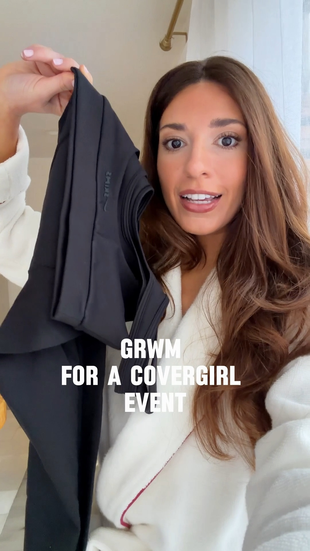 grwm for a covergirl event in activewear from @skims and @nike 

#LTKActive #LTKSeasonal #LTKgrwm