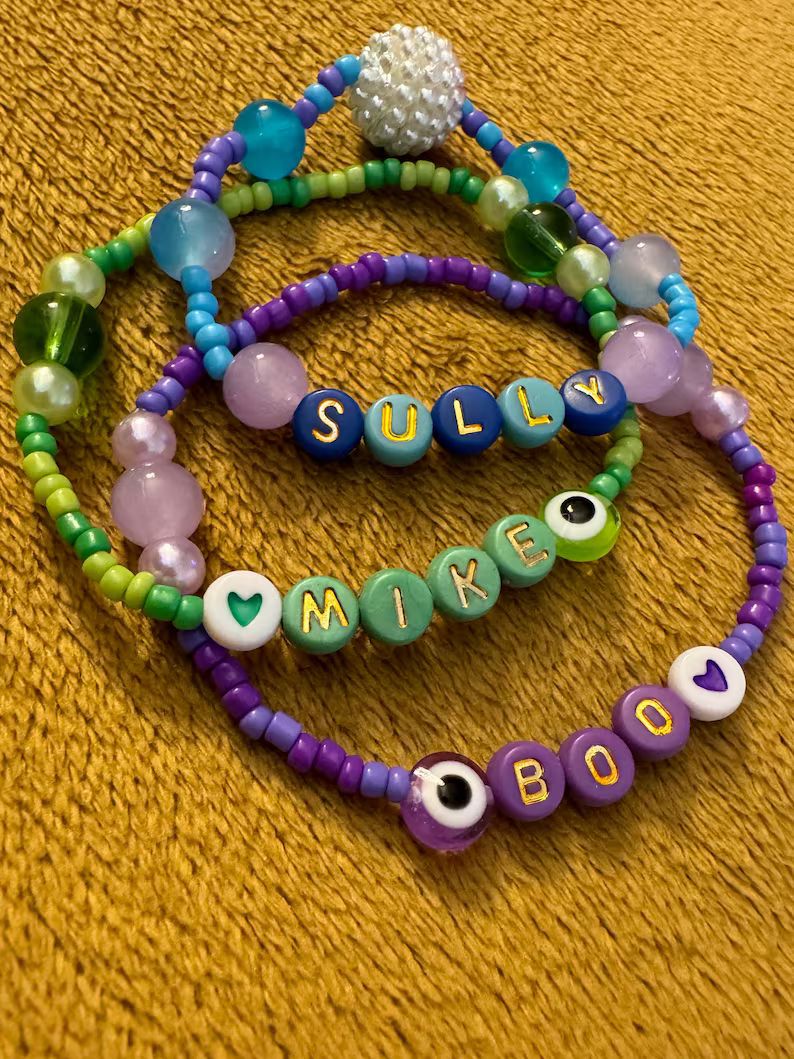 Monsters Inc. Bracelets - Etsy | Etsy (US)