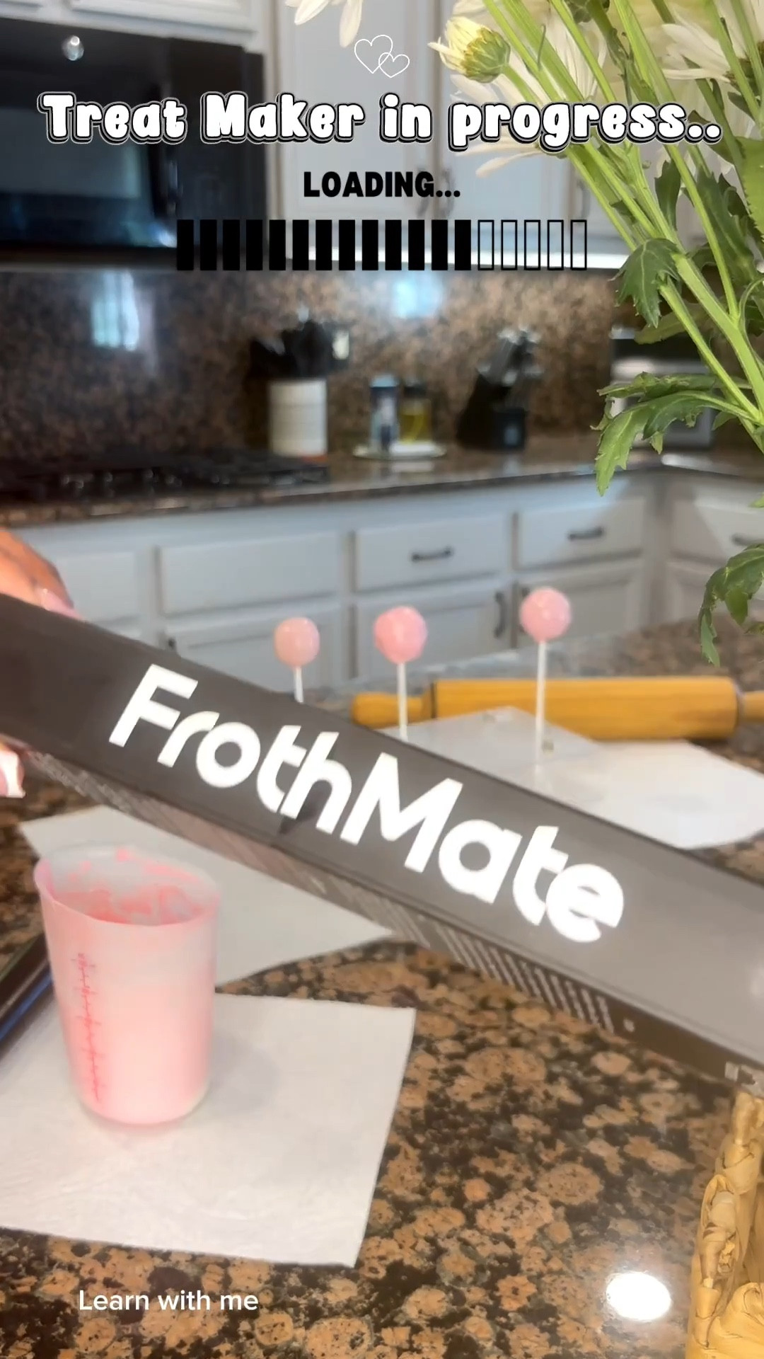 Learning my treat‑maker era one tool at a time, and today’s gadget is a tiny frother that actually helps remove extra chocolate from cake pops. It’s messy, fun, and honestly kind of satisfying. Linking my tools so you can learn with me and build your own little treat‑maker kit.

#LTKfoodie #LTKdayinmylife #LTKHome