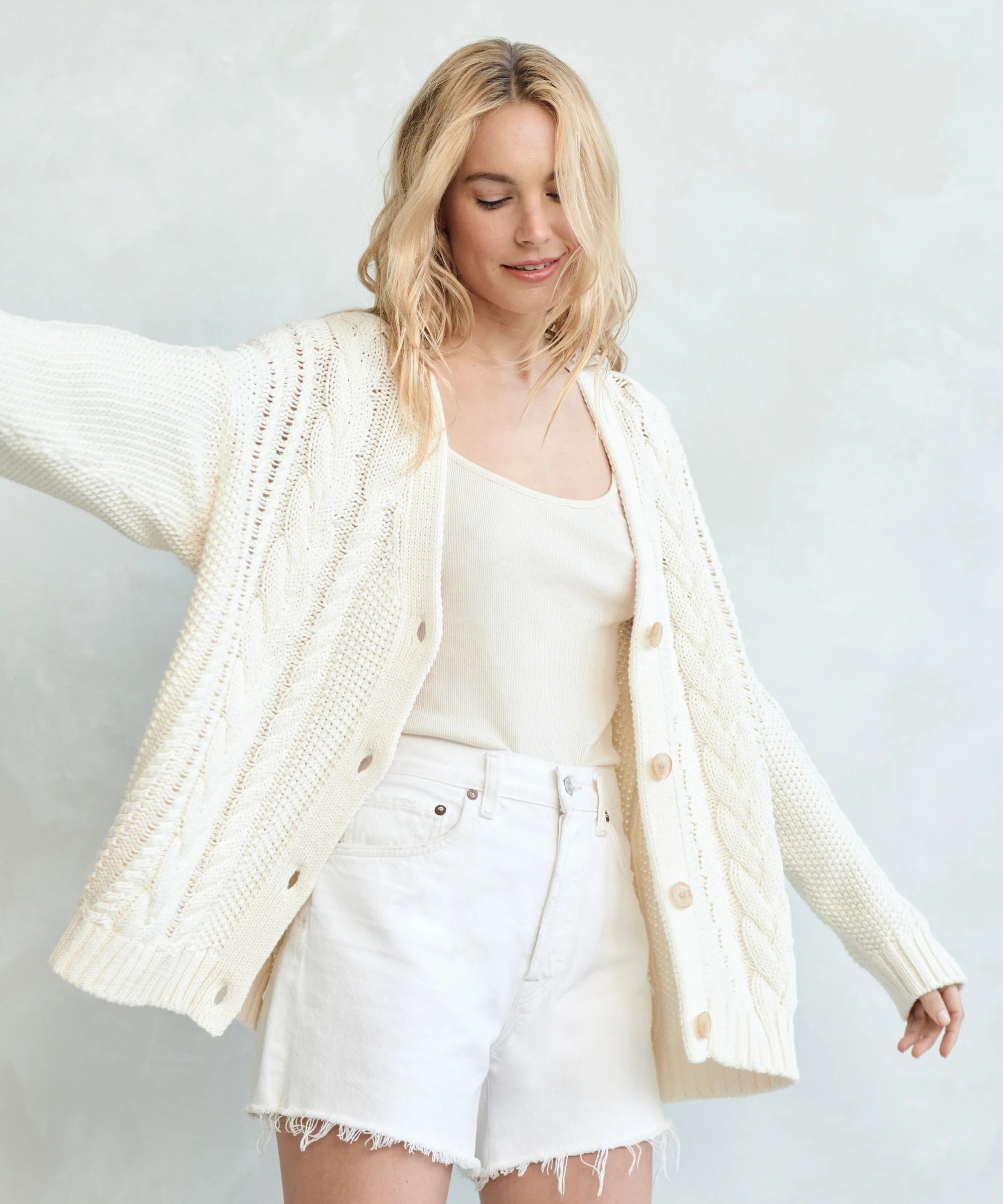 Cable Cardigan | Jenni Kayne