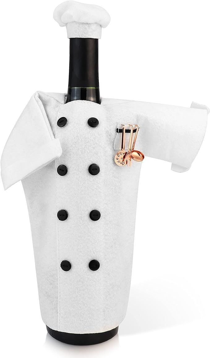 Wine Cover Gifts For Chefs - Wine Bottle Cover Gifts For Cooks, Chef Gifts For Men or Woman, Chef... | Amazon (US)