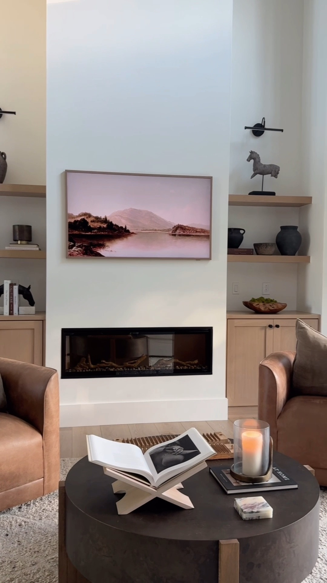 Cozy organic modern living room 🤎✨

#LTKHome #LTKSaleAlert