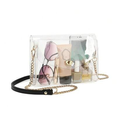 Clear Purse For Women, Stadium Approved Clear Crossbody Bag Clear Handbag For Concerts, Work, Sports Events | SHEIN