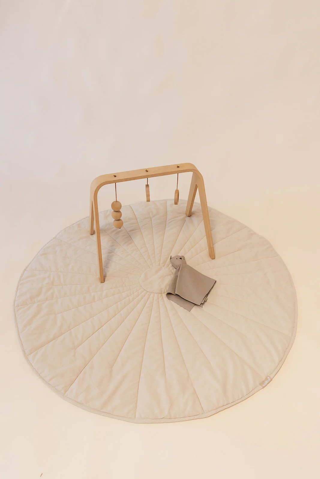 Sparrow/Desert Lark - Linen Quilted Playmat | Wildbird