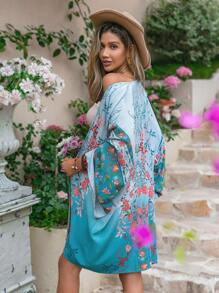 Rusttydustty Floral Print Kimono SKU: st2303101741445661(3 Reviews)$13.30$12.64Join for an Exclus... | SHEIN