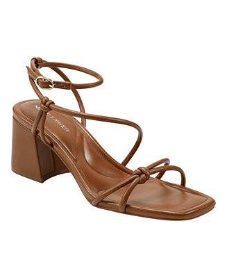Women's Gurion Strappy Block Heel Dress Sandals | Macy's