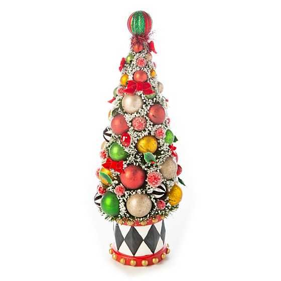 Jolly Holiday Bottle Brush Tree - Medium | MacKenzie-Childs