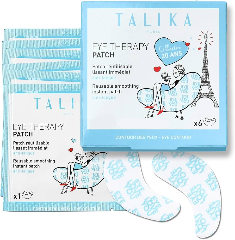 Talika Eye Therapy Patch - Instant Smoothing Under Eye Patches - Mask For Dark Circles Puffiness ... | Amazon (US)