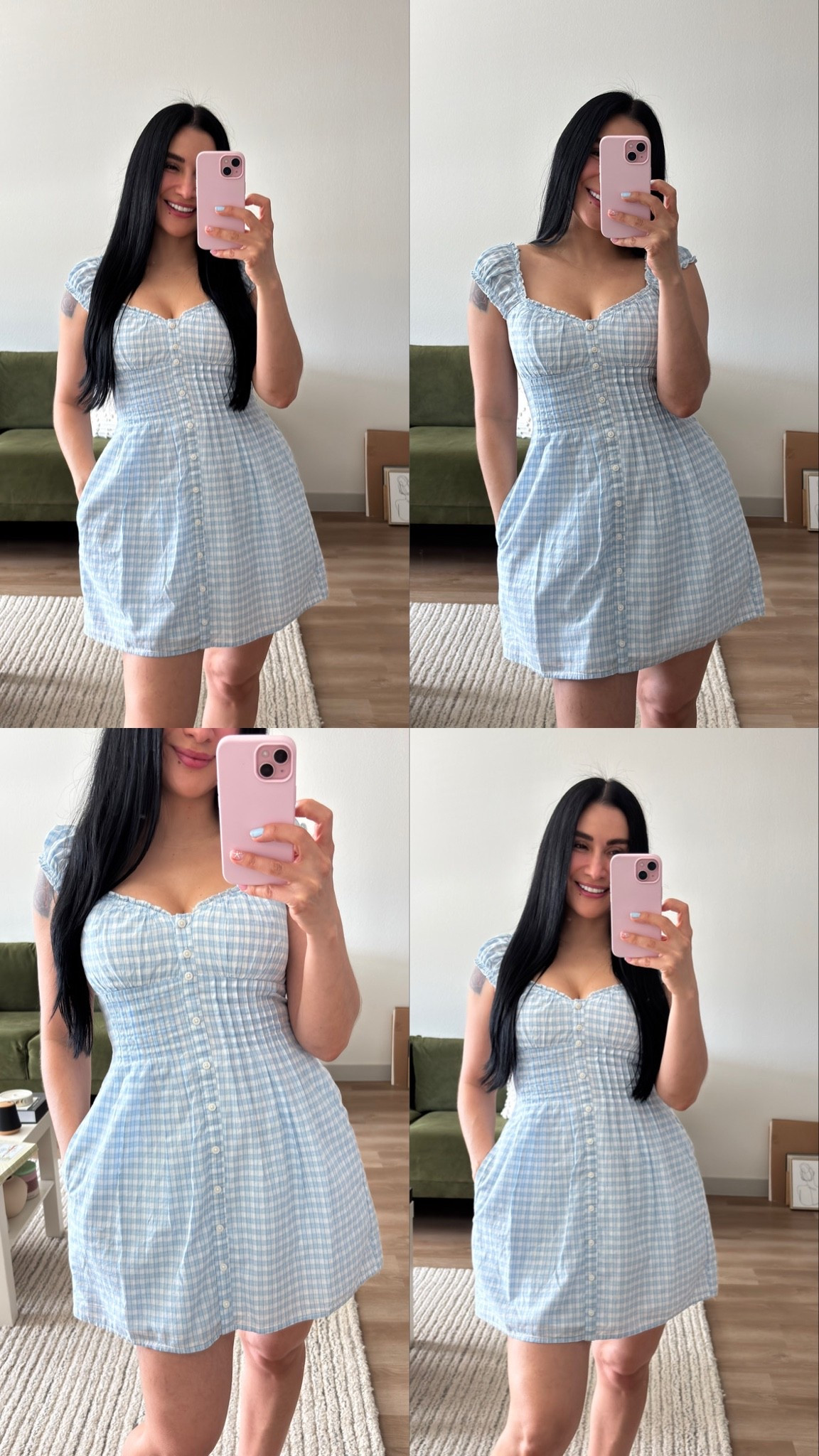 Blue gingham dress • Gingham mini dress • Summer dress • Feminine style • Romantic dress • Cottagecore aesthetic • Baby blue dress • Soft girl aesthetic • Picnic outfit • Vacation outfit • Flowy dress • 🩵✨🌸

#LTKootd #LTKU #LTKSeasonal