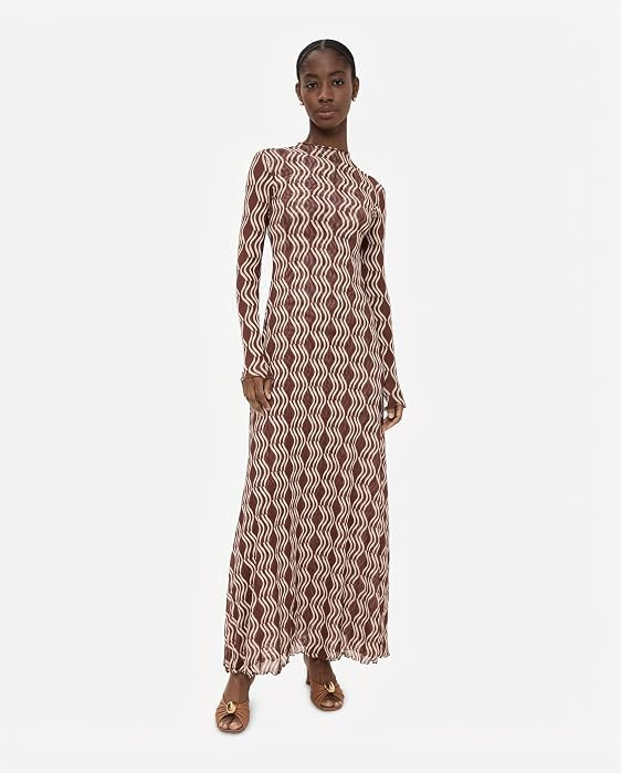 RESA Women's Lyon Dress, Coco, Brown, Print, S | Amazon (US)