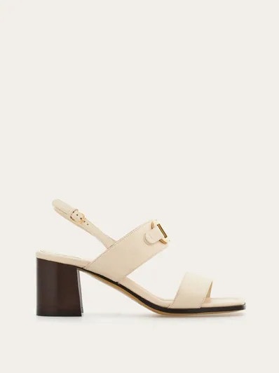 Sandal with Gancini ornament | Ferragamo
