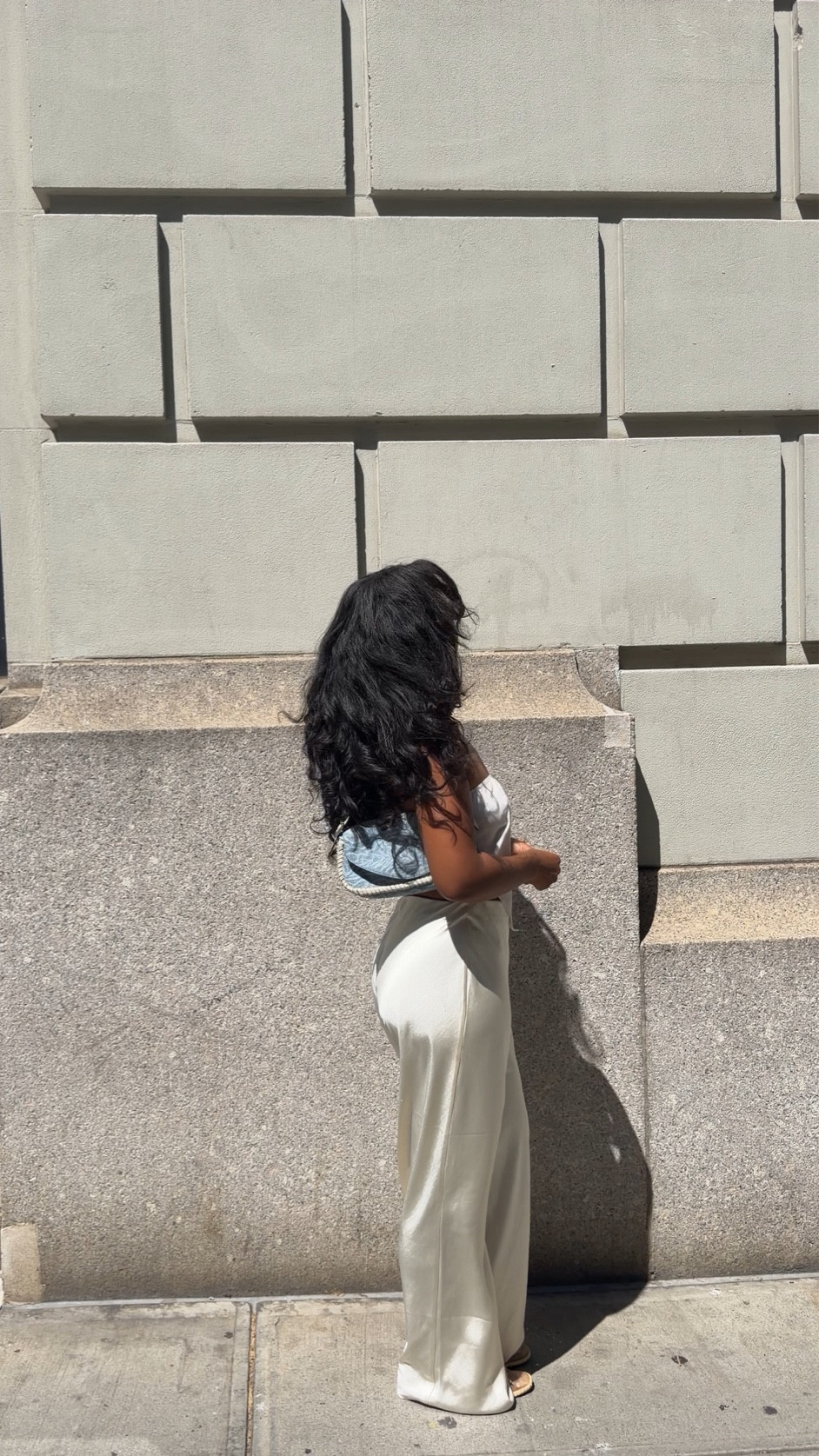 Silk pants and a subtle pop of something blue for more wedding dress shopping 🤍🫐

#LTKootd #LTKgrwm #LTKdayinmylife
