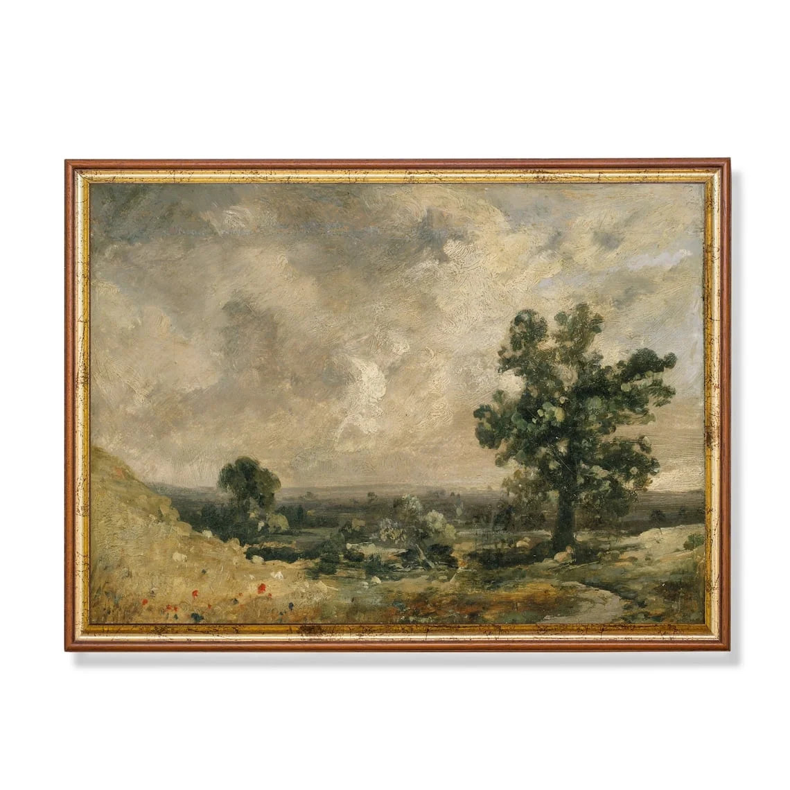 Megas Vintage Landscape Rustic Farmhouse Wall Art Poster, Poster Home Decor, Poster Only - Walmar... | Walmart (US)
