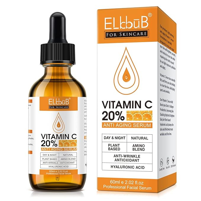Premium 20% Vitamin C Serum For Face with Hyaluronic Acid, Retinol & Amino Acids - Boost Skin Col... | Amazon (US)