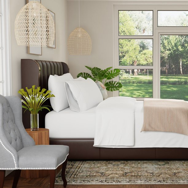 Color Sense 1200-Thread-Count Cotton Blend Sheet Set, Assorted Sizes | Sam's Club