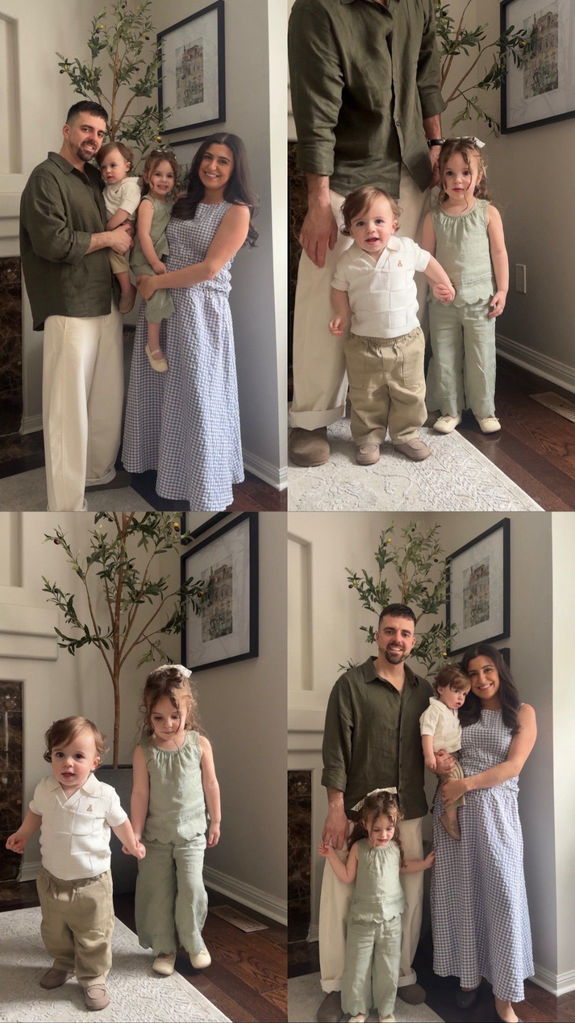 easter weekend family fit check 🐰🤍✨
