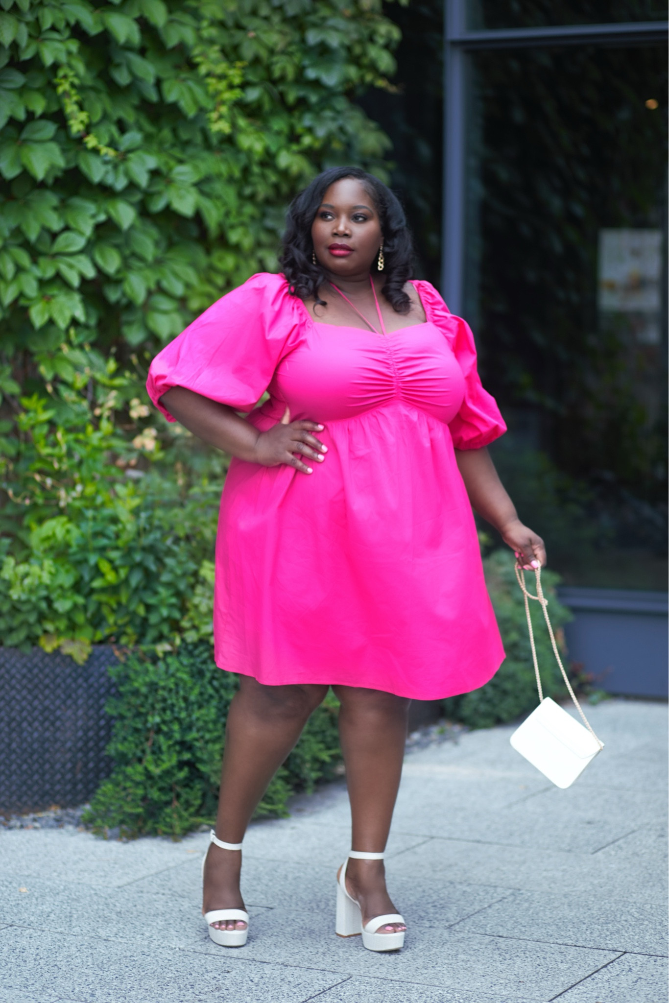 hot pink one shoulder bridesmaid dresses Hot Pink Pleated One Shoulder Prom Dresses with Slit Feather Bottom 24175 Hot Pink / US14