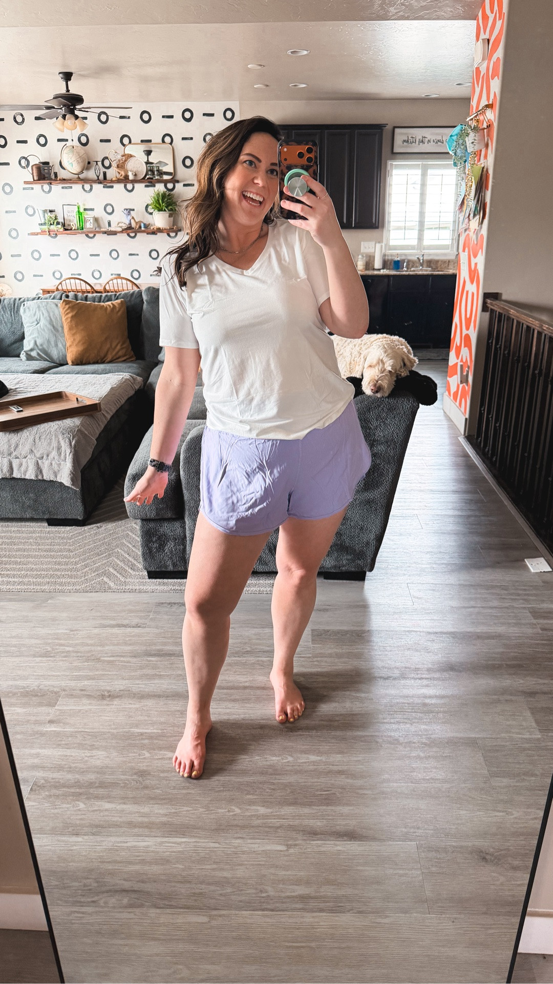 Your summer lounging era called and it wants this outfit 😂🙌🏼 White v-neck tee and the cutest lavender athletic shorts, both Amazon, both incredibly comfy, both going on heavy rotation this summer!!

Size 14/16 | L/XL | 5’9

Amazon athletic shorts, lavender shorts, midsize athletic wear, comfy summer outfit, Amazon lounge outfit, midsize casual summer, white v-neck tee, athletic shorts midsize, Amazon summer finds, comfortable shorts midsize

#LTKSeasonal #LTKMidsize #LTKTall