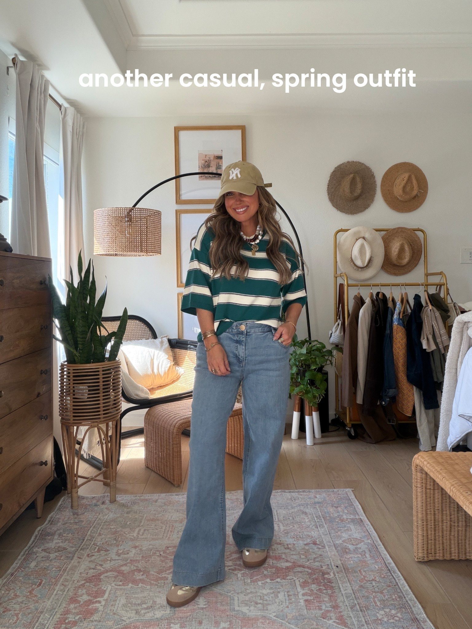 Loving this stretchy waist jeans!! Fit TTS!! I’m wearing the 6 petite/short. 

#petitedenim #witandwisdom

#LTKOver40 #LTKPetite #LTKootd