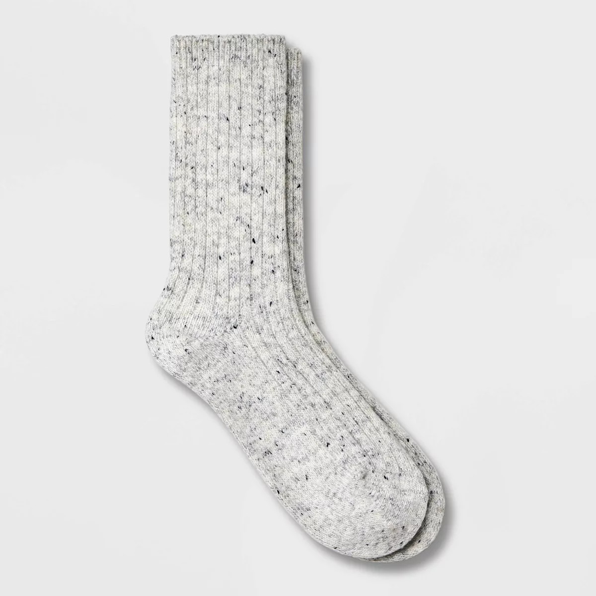 Women's Flecked Rib Supersoft Crew Boot Socks - Universal Thread™ 4-10 | Target