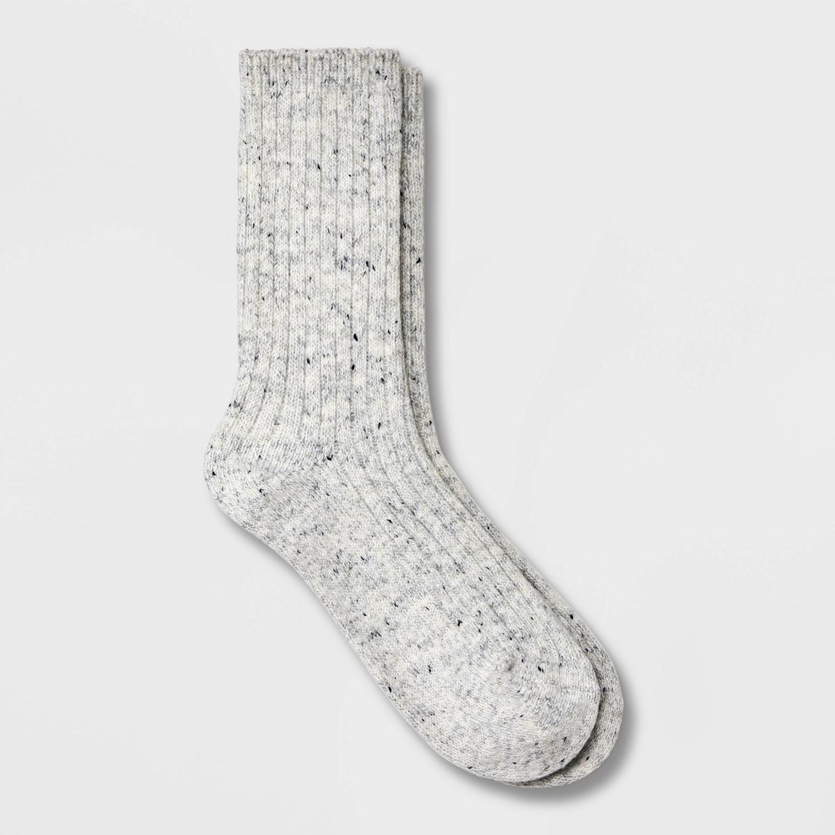 Women's Flecked Ribbed Super Soft Crew Boot Socks - Universal Thread™ 4-10 | Target