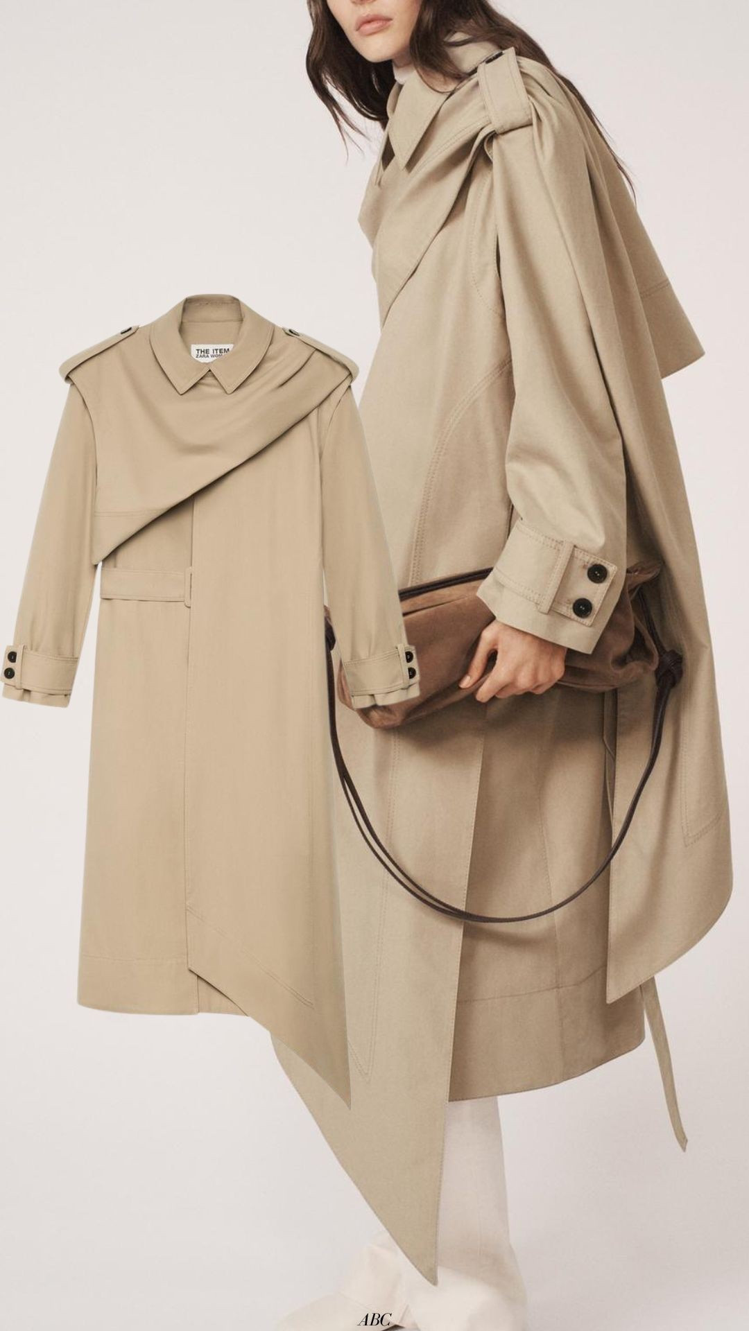 Zara trench coat and spring jackets
