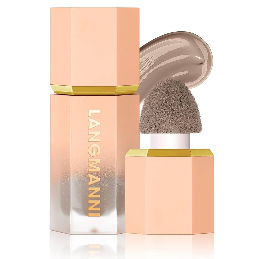 URQT Highly Pigmented Liquid Contour - Built-in Sponge Tip Sculpted Complexion Wand Contour Non-G... | Amazon (US)