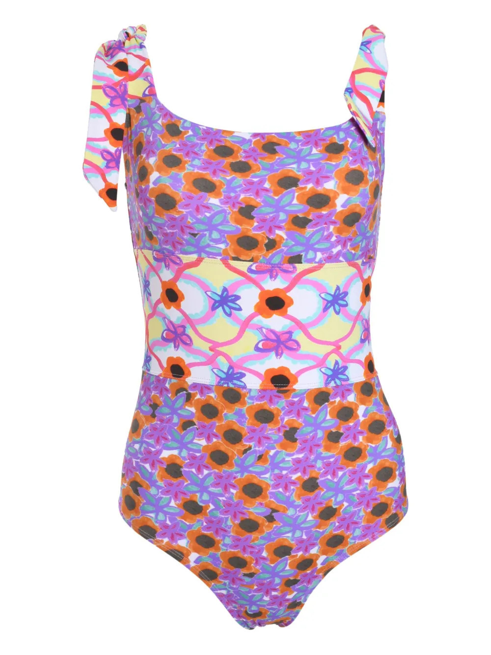 Celia B Archipelago Wanderlust swimsuit - Purple | Farfetch Global
