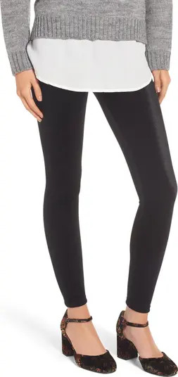 Perfect Control Top Velvet Leggings | Nordstrom