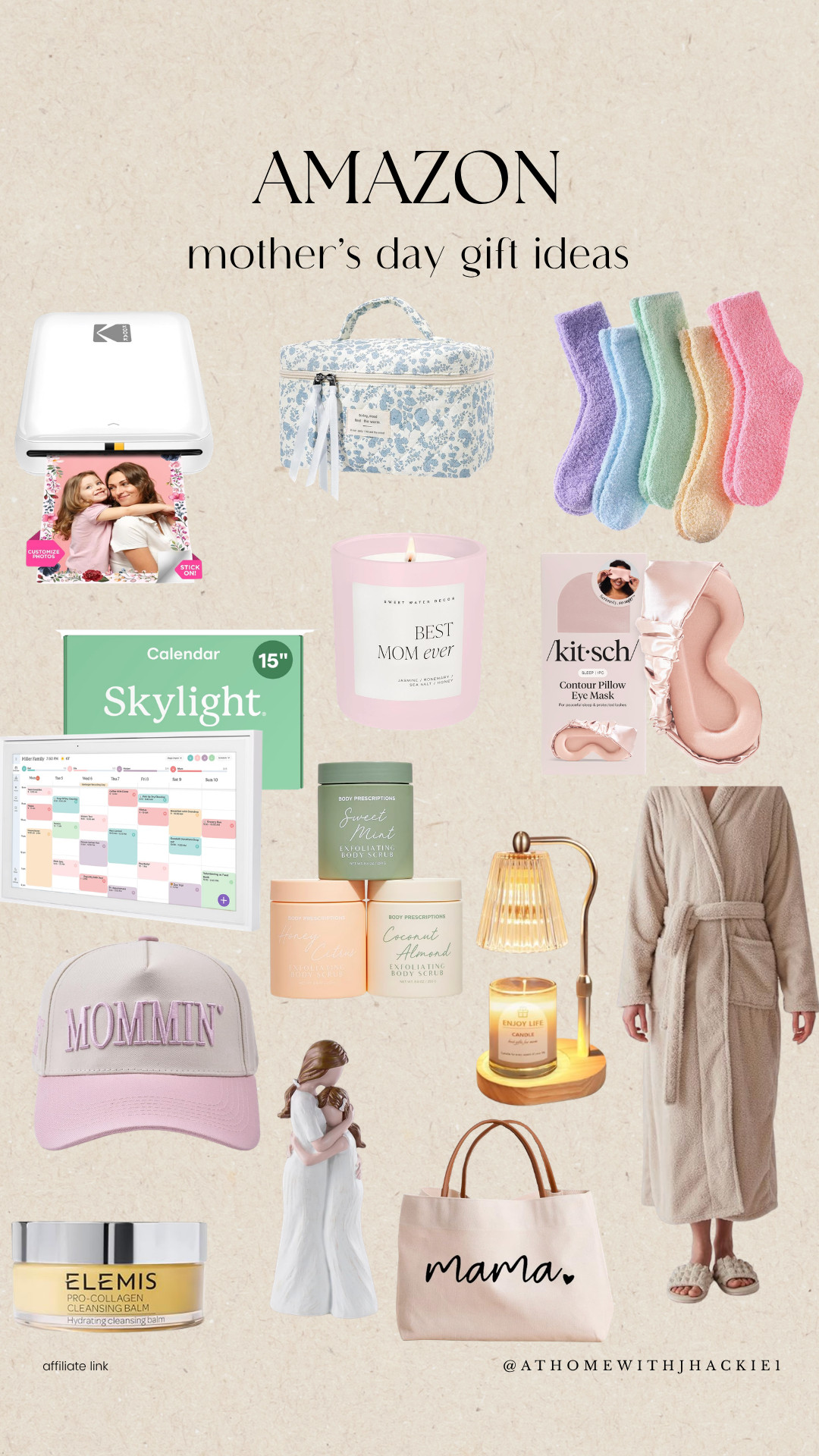 Amazon mothers day gifts, mothers day gifts amazon prime, last minute gifts for mom amazon, cozy gift ideas for mom, self care gifts amazon, kitch sleep mask pillow, body scrub gift set amazon, elemis cleansing balm gift, personalized photo printer gift, skylight calendar gift mom, comfy robe women amazon, mom hat trendy, amazon gift ideas for her 2026, affordable gifts for moms amazon, wellness gifts for mom 

 

#LTKmomlife #LTKselfcare #LTKSeasonal