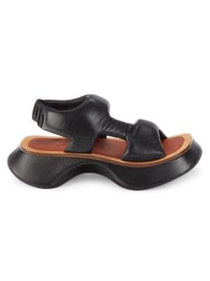 Proenza Schouler Leather Platform Sandals on SALE | Saks OFF 5TH | Saks Fifth Avenue OFF 5TH