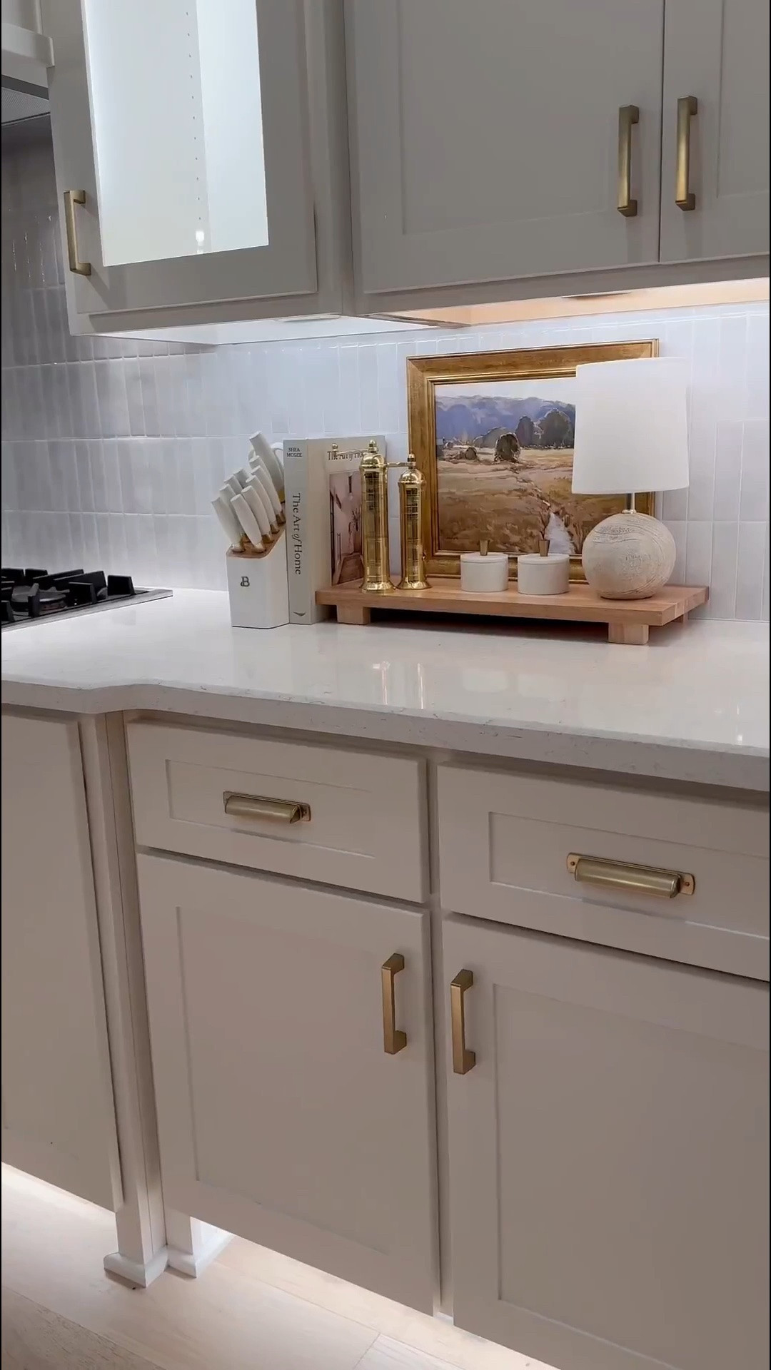 Here’s a perfect way to change your backsplash before the big job! ... plus you can order samples! This specific tile comes in lots of colors plus it is heat resistant! 🥳……. To finish off the look, you can caulk or install peel & stick Smart Edge which gives it a finished caulk look! 

I am curious to know your thoughts ...
Subway Tile - Timeless or now dated? .... I’m leaning towards ultimately changing to something similar to this Zellige tile & wanted to see how it would potentially look ... Peel & Stick is the best option if you’re unsure. 🤎

Exact products linked for easy checkout!

#LTKStyleTip 
#LTKHome #LTKSaleAlert #homemakeover