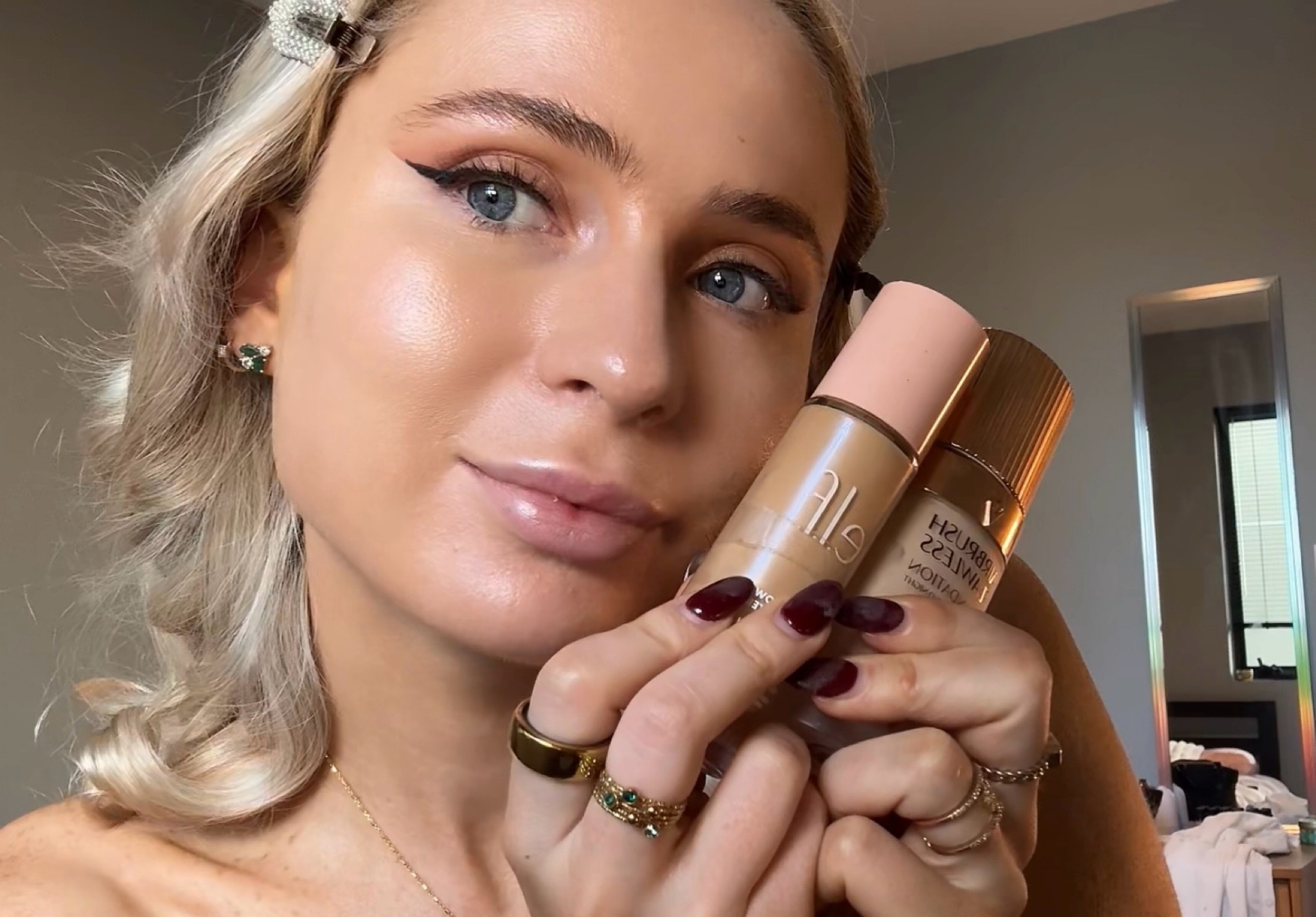 For the most glowy base with coverage use these ✨ (full tutorial on YouTube @augustahaynes)

#LTKBeauty