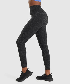 Gymshark Adapt Animal Seamless Leggings - Black | Gymshark (Global)