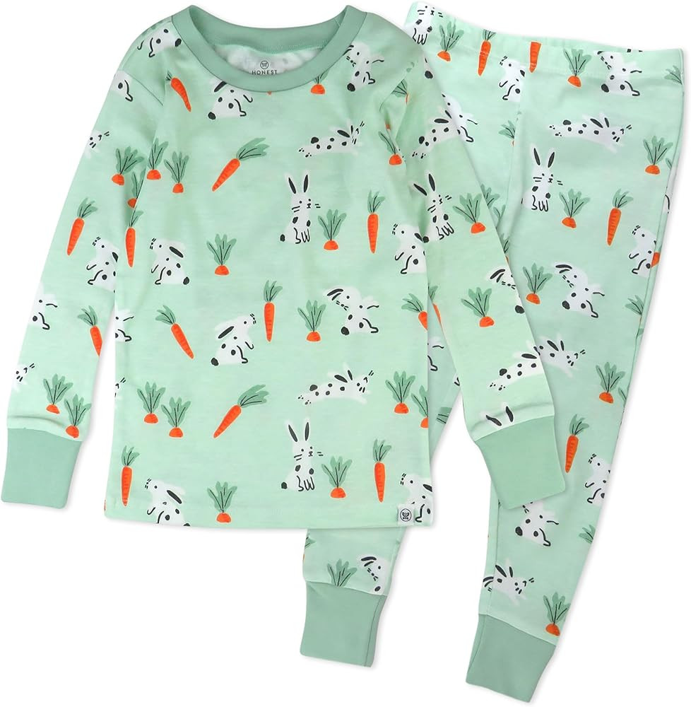HonestBaby Multipack 2-Piece Pajamas Sleepwear Pjs 100% Organic Cotton for Infant Baby and Toddle... | Amazon (US)