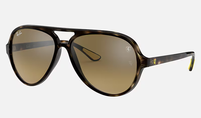 Lenses:    Brown/Silver Mirror   +   Frame:  Havana | Ray-Ban (US)