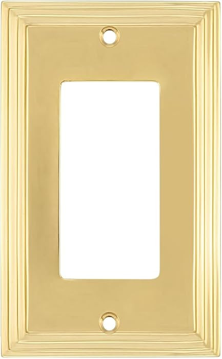 Nostalgic Warehouse Deco Electrical Outlet Switch Plate Cover | Amazon (US)