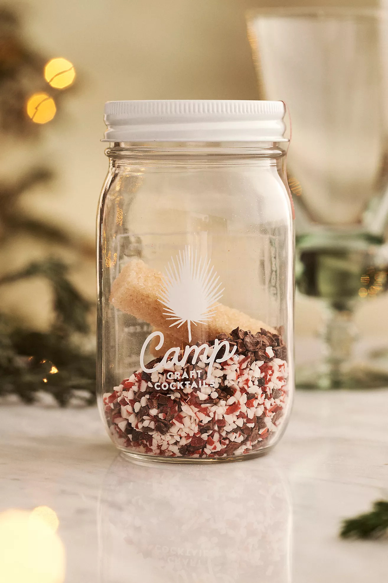 Peppermint Bark Martini Cocktail Kit | Anthropologie (US)