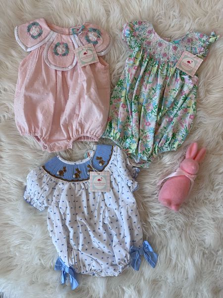 New pieces from @thesmockedflamingo Easter/Spring collection! Love these precious bubbles! #ad

#babygirleasteroutfits #easterbubbles #smockedclothing #springbabyoutfits

#LTKSeasonal #LTKkids #LTKbaby