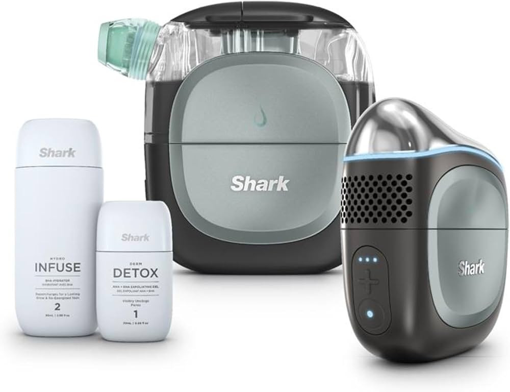 Shark FacialPro Glow + DePuffi 2-in-1 Facial & Contrast Therapy, FH320BK | Amazon (US)